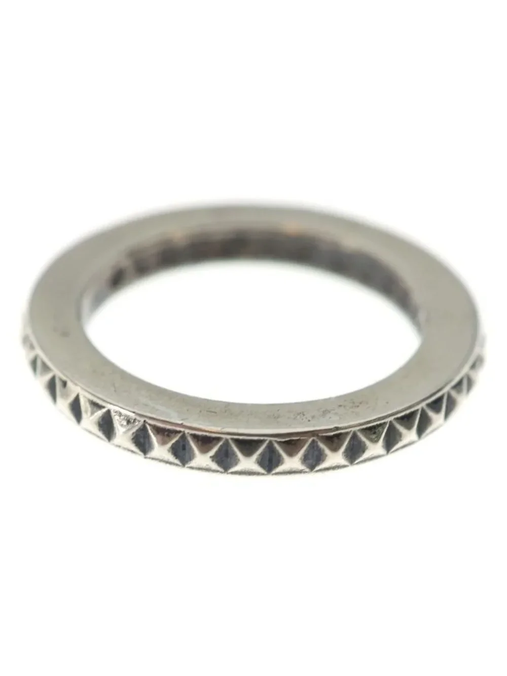 Chrome Hearts Tfp Pnk Big True Punk Big Ring Silver